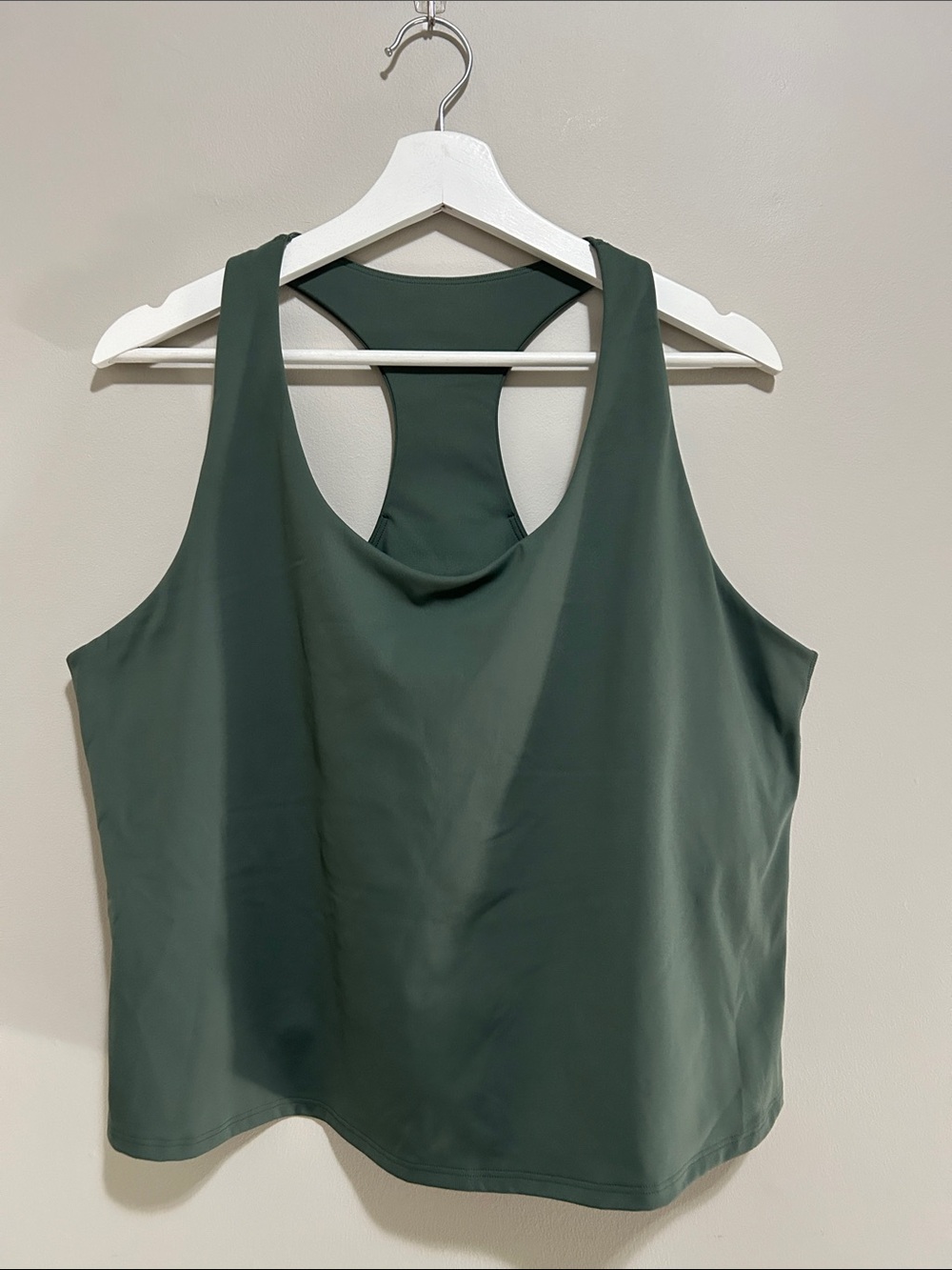 Old Navy Olive Green Racerback Tank Top Size XXL